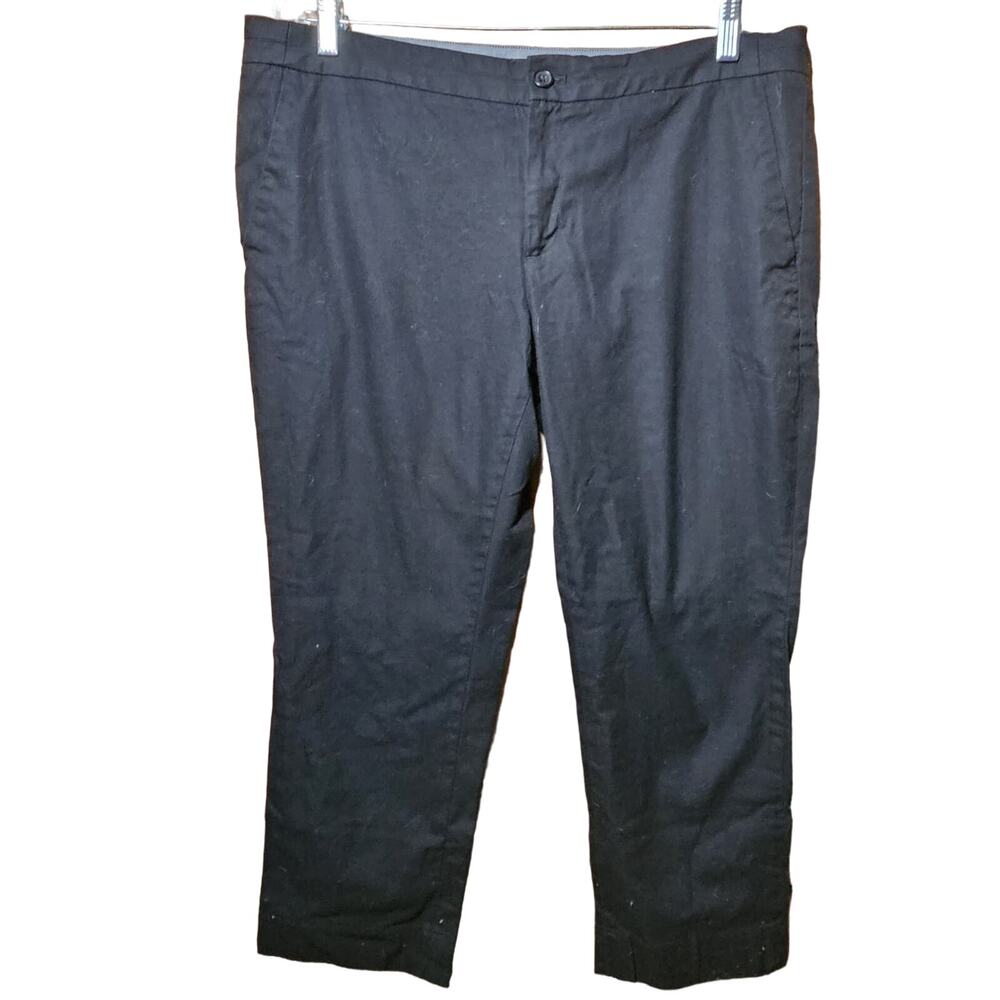 Black Hampton Fit Dress Pants Size 14